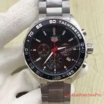 Replica TAG Heuer Formula 1 Chronograph Watch Stainless Steel Black Dial